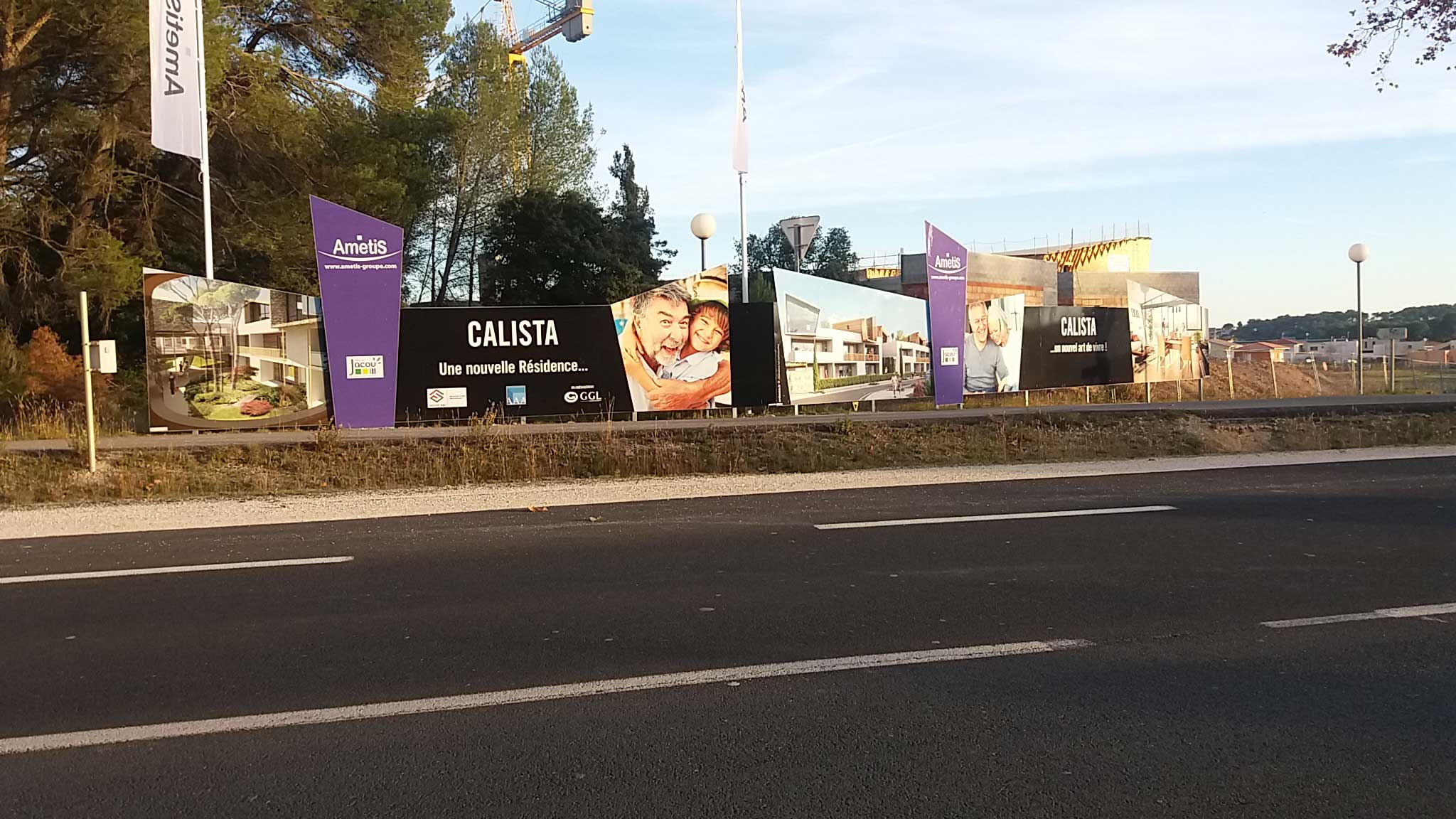 Panneau publicitaire Montpellier