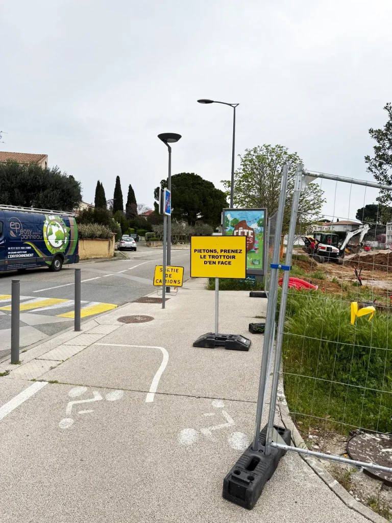 Installation d’une signalétique directionnelle pour SA3M à Montpellier