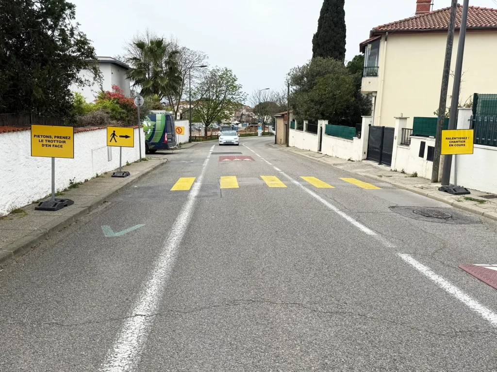Installation d’une signalétique directionnelle pour SA3M à Montpellier