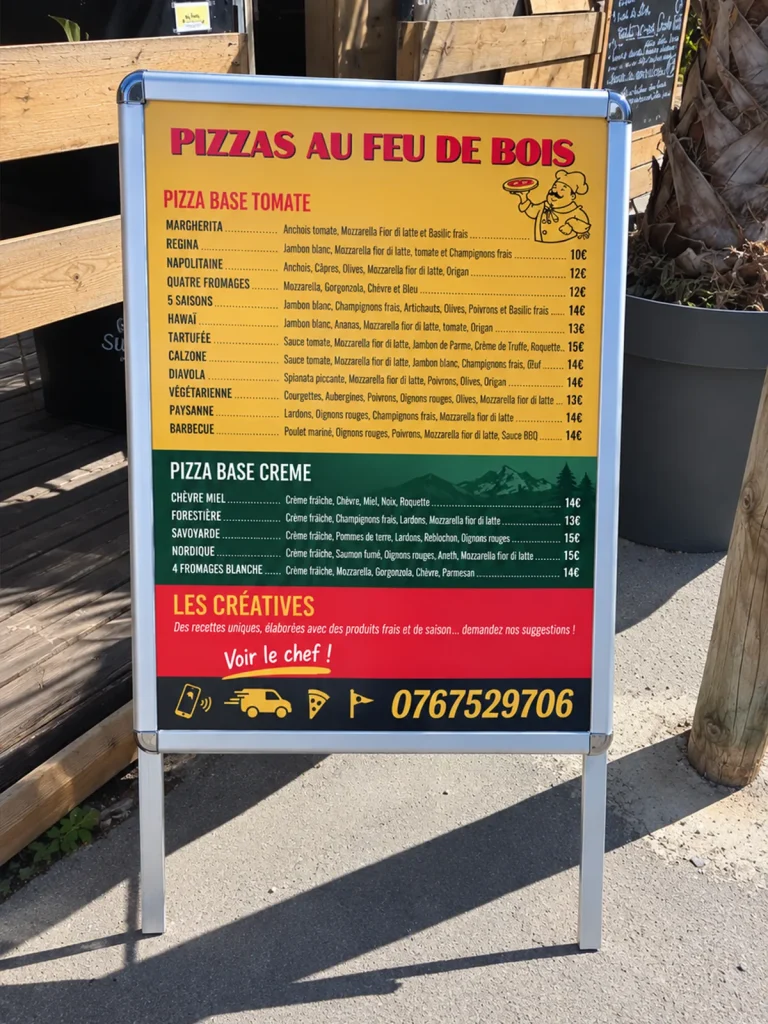Installation d’un stop-trottoir publicitaire pour Aviateur à Frontignan