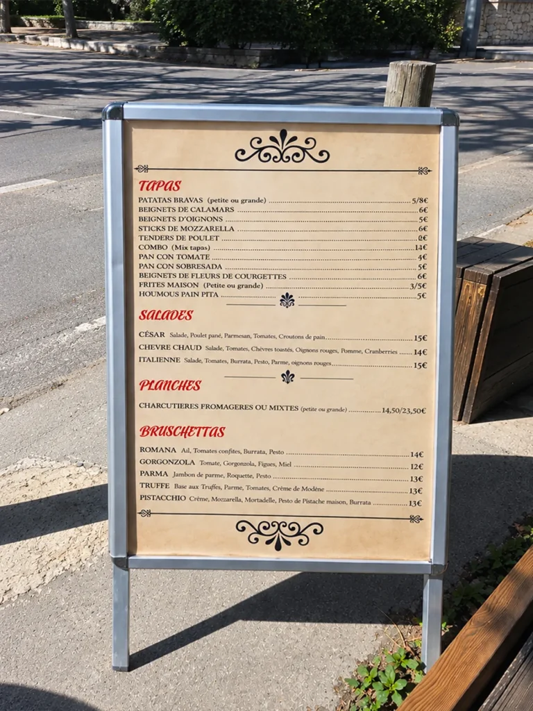 Installation d’un stop-trottoir publicitaire pour Aviateur à Frontignan